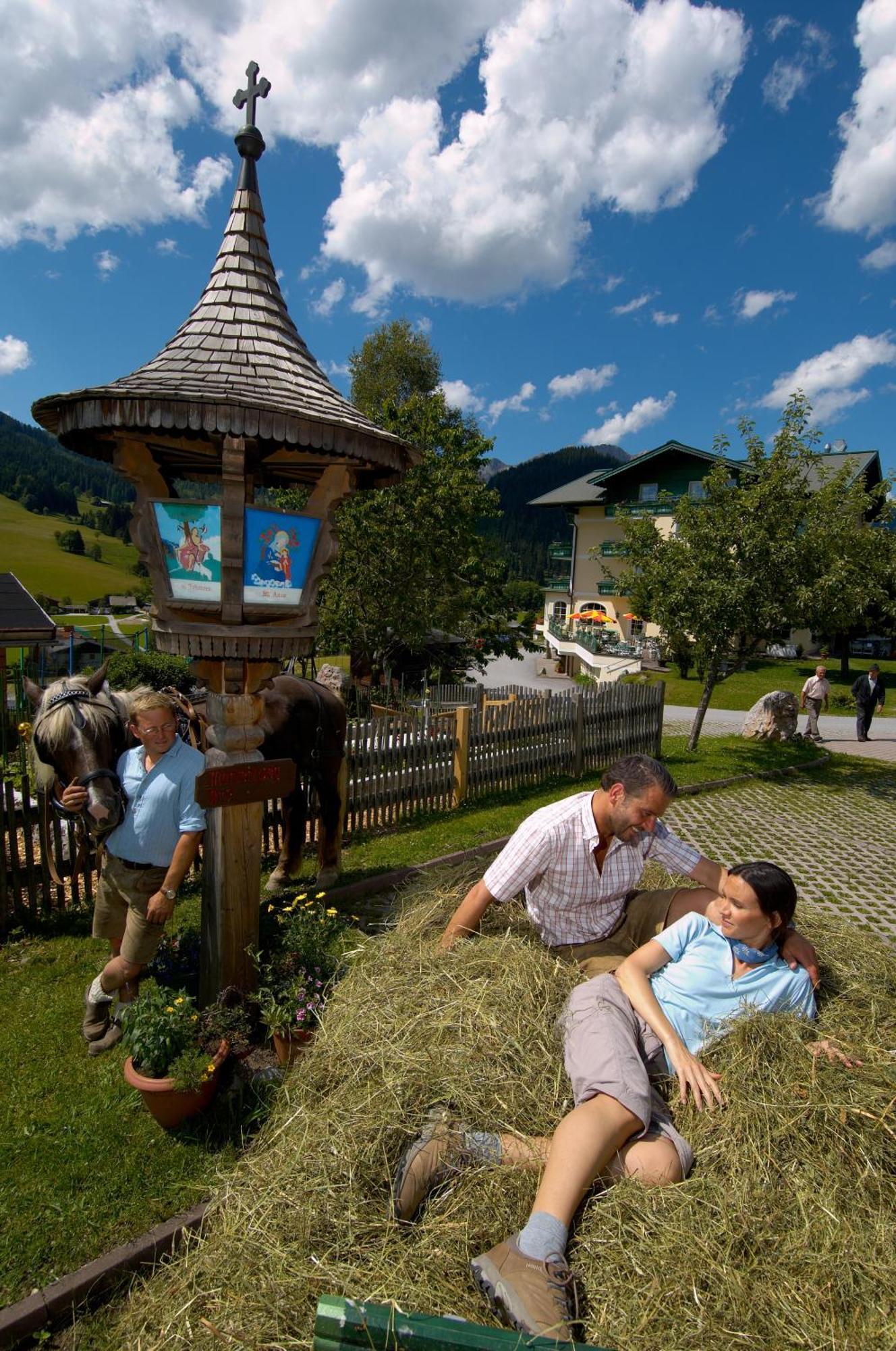 Wohlfuehlresort Und Feriengut Martinerhof Sankt Martin am Tennengebirge Eksteriør billede