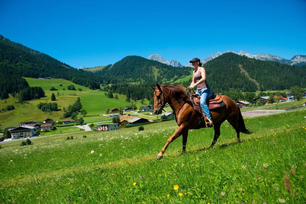 Wohlfuehlresort Und Feriengut Martinerhof Sankt Martin am Tennengebirge Eksteriør billede